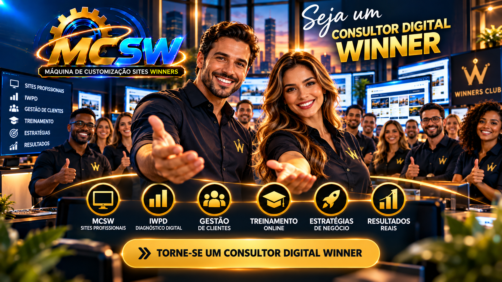 Consultores Digitais Winners em Ação